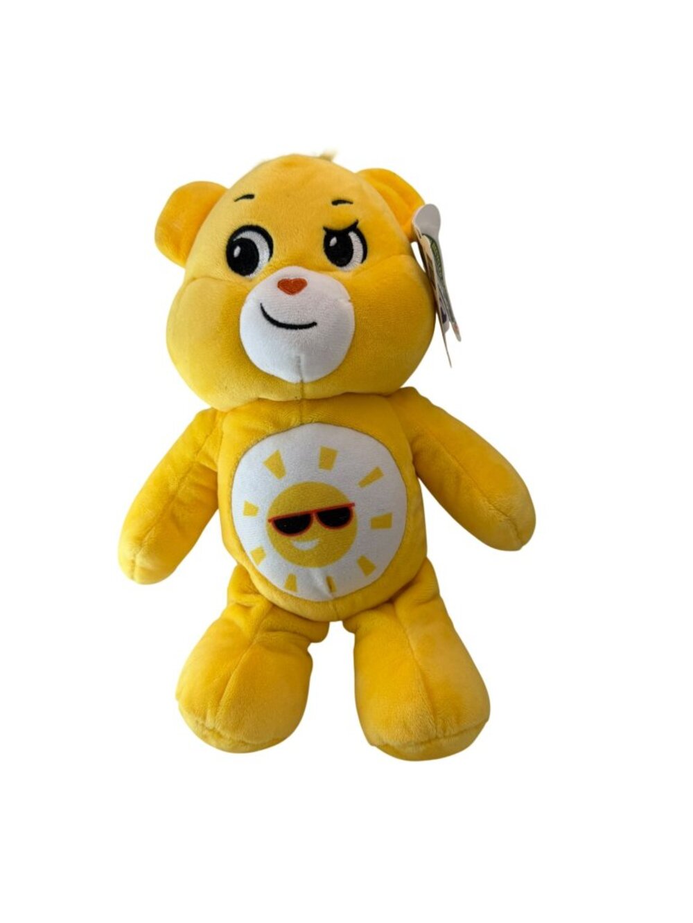 Care Bears Funshine Bear Plush 2022 Basic Fun Yellow 9"